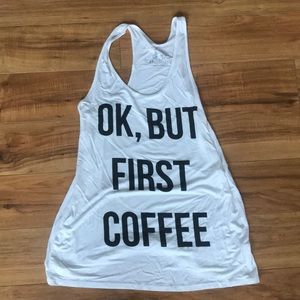Ok, but first coffee tank